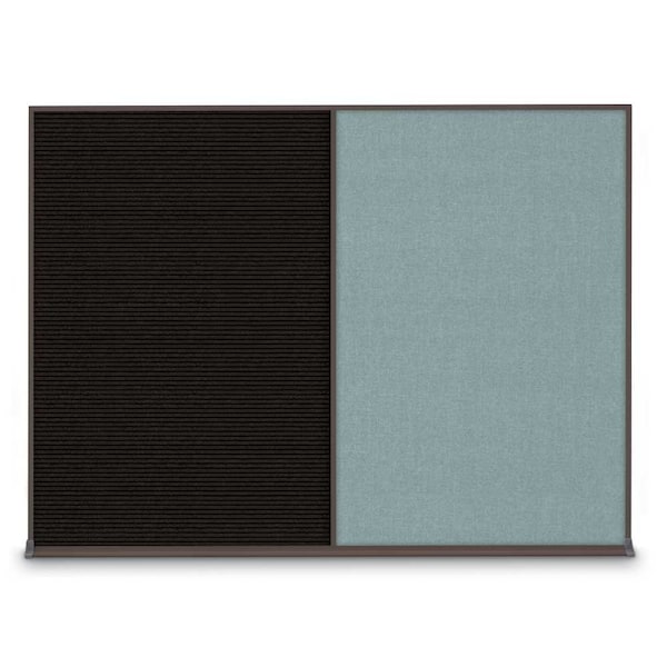 Double Door Radius Plus Corkboard, 60"X